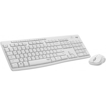 Комплект ( клавіатура, миша) Logitech MK295 Silent UA Off-White (920-009824) - фото 2