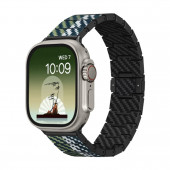 Ремешок Pitaka Chroma Carbon Band Poetry of Things Wind for Apple Watch 49/45/44mm (AWB2305)