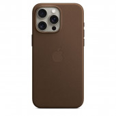 Чехол Leather Case with MagSafe iPhone 15 Pro Taupe