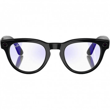 Смарт-очки Ray-Ban Meta Headliner Shiny Black Frame/Clear Lenses (RW4009 601/SB 50-23) - фото 1