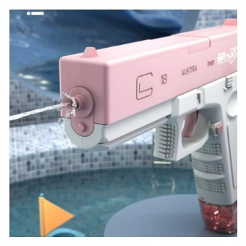 Водяний пістолет Water Gun Glock - pink - фото 2