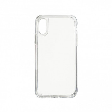 Чохол iPhone XS Basic Cutana Case transparent + скло у подарунок! - фото 1