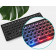 Клавіатура Rii K09 Multimedia Bluetooth Keyboard With Rainbow Backlit - фото 2