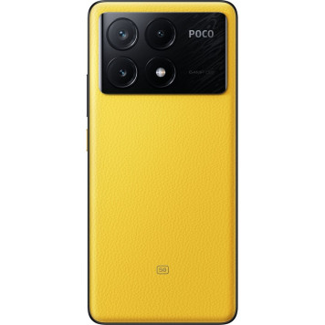 Смартфон Xiaomi Poco X6 Pro 5G 12/512GB Yellow (1020842) (UA) - фото 5