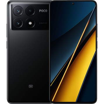Смартфон Xiaomi Poco X6 Pro 5G 8/256GB Black (1020837) (UA) - фото 1