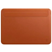 Папка конверт Wiwu Skin Pro 2 Leather MacBook 15.3 Brown
