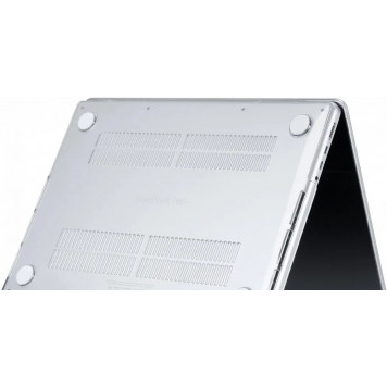 Накладка HardShell Crystal Case for MacBook 14.2 Pro A2442 (2021) matte white - фото 3