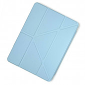 Чехол Logfer Origami Smart pencil Case для iPad Air 4 / iPad Air 5 10.9 2020 / 2022 Light blue