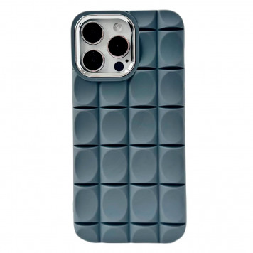 Чехол 3D Chocolate Case (iPhone 14 Pro, Gray) - фото 1