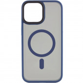 Чохол TPU+PC Metal Buttons with MagSafe iPhone 15 (6.1")  - blue