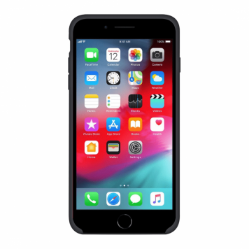 Чохол Apple Silicone Case iphone 7/8 Plus dark gray - фото 2