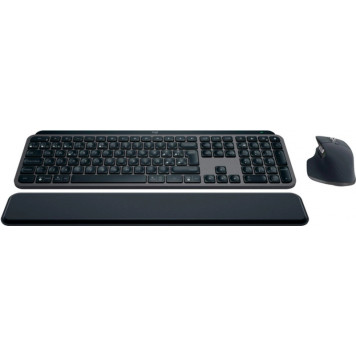 Комплект (клавіатура, миша) бездротовий Logitech MX Keys S Combo Graphite (920-011614) - фото 1