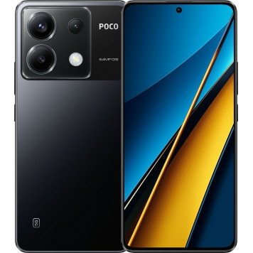 Смартфон Xiaomi Poco X6 12/256GB Black (UA) - фото 1