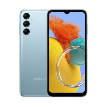 Смартфон Samsung Galaxy M14 4/64GB Blue (SM-M146BZBU) - фото 1
