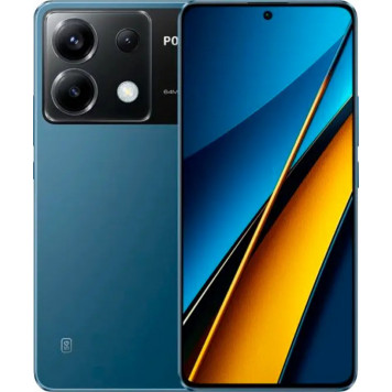Смартфон Xiaomi Poco X6 5G 8/256GB Blue (Global Version) - фото 1