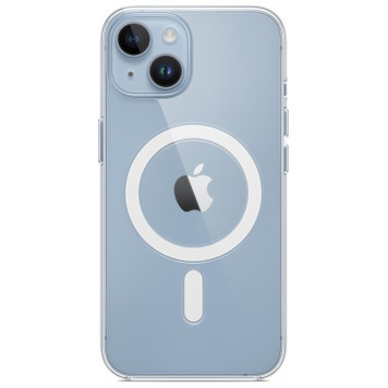 Чехол iPhone 14 Basic Cutana case with magsafe transparent + стекло в подарок! - фото 1