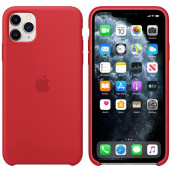 Чехол  silicone Case iphone 11 Pro Max red