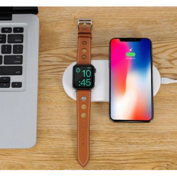 Беспроводное зарядное устройство Coteetci  Apple Watch и iPhone - фото 1