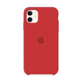Чехол silicone Case iphone 11 red