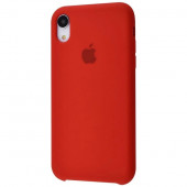 Чехол  Silicone Case iphone XR red