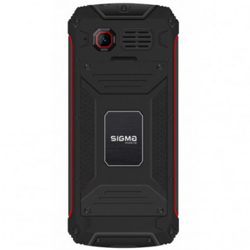 Мобильный телефон Sigma X-treme PR68 Black Red (4827798122129) - фото 2