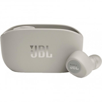 Наушники с микрофоном JBL Vibe 100TWS Ivory (JBLV100TWSIVREU) - фото 1
