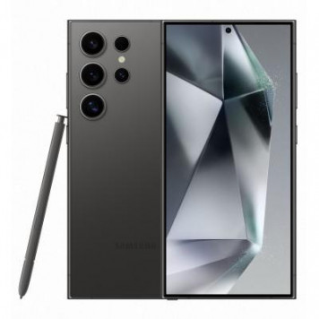 Смартфон Samsung Galaxy S24 Ultra SM-S9280 12/256GB Titanium Black (нет e-SIM) - фото 1