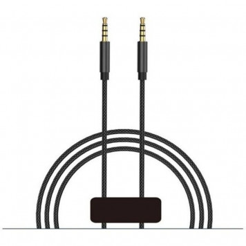 Aудио кабель AUX wiwu F12 YP 01 Black - фото 1