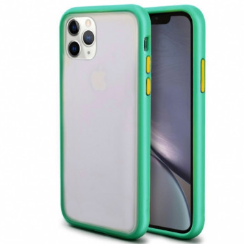 Чехол Matte Skin Case iphone 11 Pro Max light green - фото 1