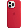 Чохол silicone Case magsafe 13 Pro RED