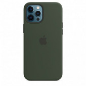Чехол silicone Case iPhone 12 Pro Max Cyprus Green + стекло в подарок!  