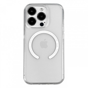 Чохол iPhone 14 Plus Rock Pure Magnet Series /transparent/ + стекло в подарок! - фото 1