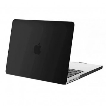 Накладка HardShell Crystal Case for MacBook 14.2 Pro A2442 (2021) Black - фото 1