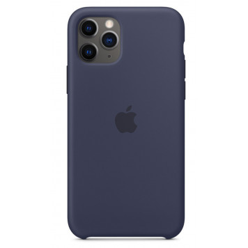 Чехол  silicone Case iphone 11 midnight blue - фото 1