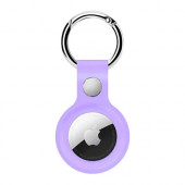 Чехол AirTag Silicone Key Ring Violet