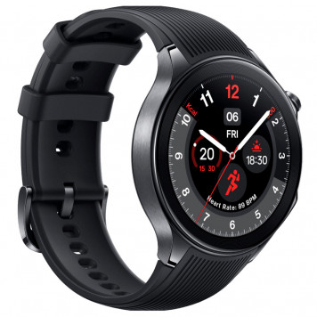 Смарт-годинник OnePlus Watch 2 Black Steel - фото 3