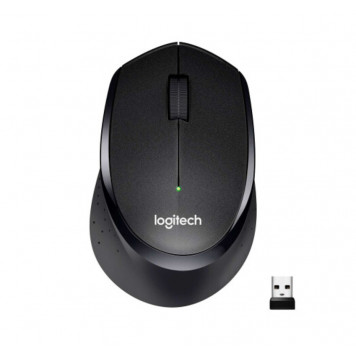 Игровая мышь беспроводная Logitech M330 Silent Plus Black (910-004909) - фото 1