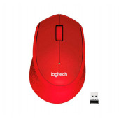Игровая мышь беспроводная Logitech M330 Silent Plus Red (910-004911)