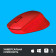 Ігрова миша бездротова Logitech M330 Silent Plus Red (910-004911) - фото 2
