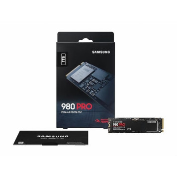 SSD 1ТB Samsung 980 PRO M.2 PCIe 4.0 x4 NVMe V-NAND MLC (MZ-V8P1T0BW) - фото 4