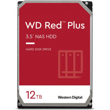 HDD накопитель SATA 12.0TB WD Red Plus 7200rpm 256MB (WD120EFBX) - фото 1