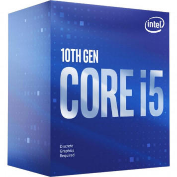 Intel Core i5 10600K 4.1GHz (12MB, Comet Lake, 125W, S1200) Box (BX8070110600K) - фото 1