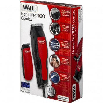 Машинка для стрижки Wahl Home Pro 100 Combo 1395.0466 - фото 2