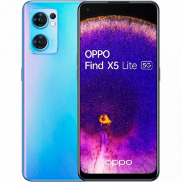 OPPO Find X5 Lite 5G 8/256GB Startrails Blue - фото 1