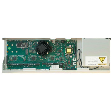 Маршрутизатор MikroTik RB1100AHx4 Dude Edition (4x1,4GHz/1Gb, ARM 32Bit, 13xGE, PoE In, 60Gb SSD) - фото 3