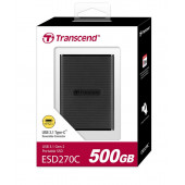 Портативний SSD Transcend 500GB USB 3.1 Gen 2 Type-C ESD270C