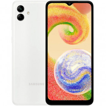 Смартфон Samsung Galaxy A04 4/64GB White (SM-A045F) - фото 1